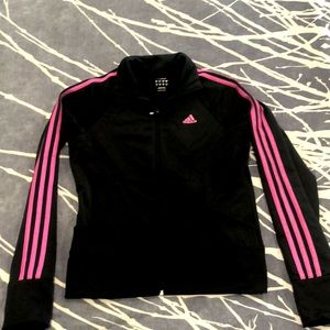 Adidas Pink stripe jacket